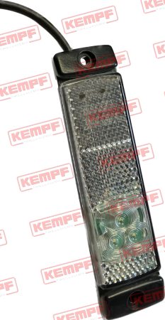96625 Kempf Positionsleuchte, weiß, LED, 130x32mm